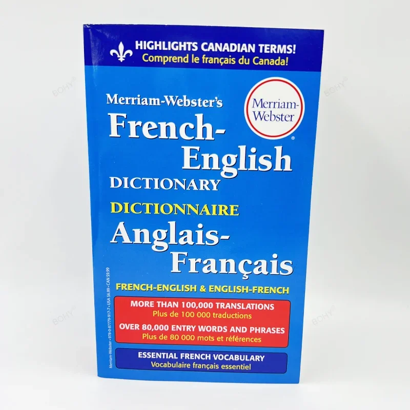 

Merriam Webster's French English Dictionary Wordpower Original Language Learning Books