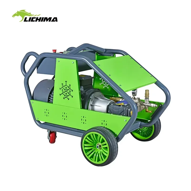 Heavy Industrial 15 Kw 35 Mpa High-Pressure Cleaner Electric Sewer Jetting Cleaning Machine