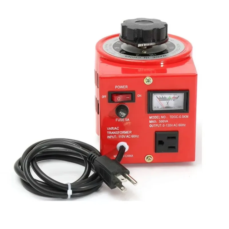 

Variac Auto Transformer AC Variable Voltage Regulator Metered 500W 2Amp 0-130V