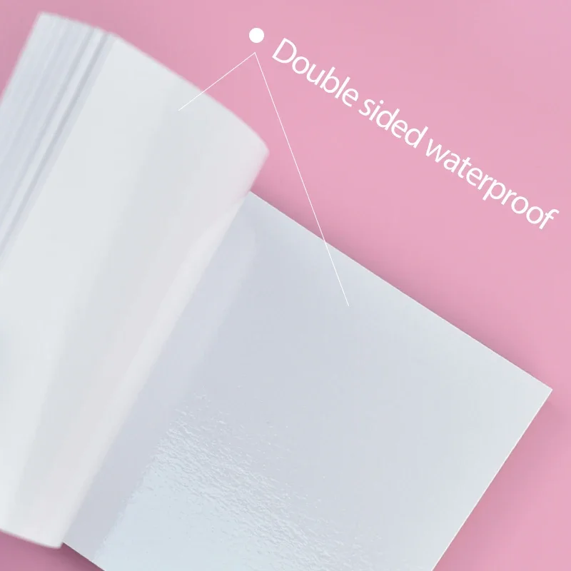 

50Sheets Dental Thickening White Cementing Mixing Paper Disposable Double Sided Waterproof