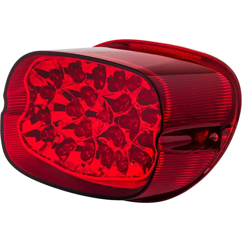 

Eagle Lights 8900TL2-R Squareback LED Tail Light Kit with Integrated Turn Signals for Davidson Motorcycles - Red