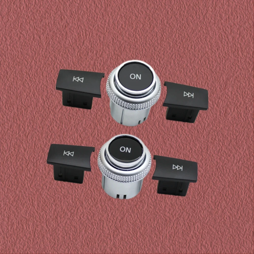

5PCS Front Center Console CD Player Button Radio Knob Switch Cap For Mercedes Benz W204 X204 W212 W207 W218 W166 W156 W176 W172