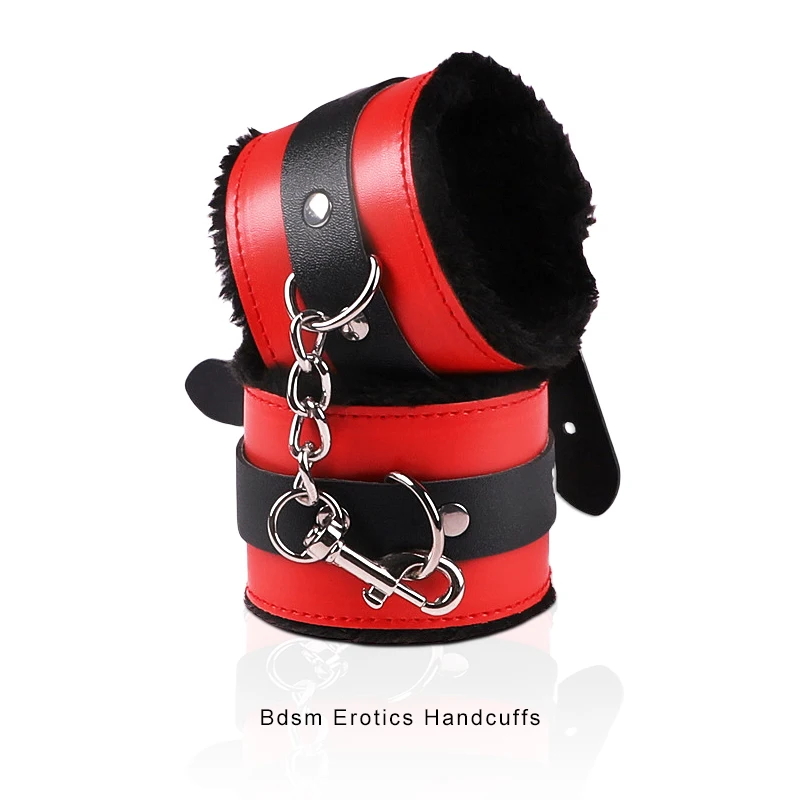 ألعاب جنسية للزوجين أصفاد فيمدوم Bdsm ألعاب الكبار الوثن الرقيق المنتجات المثيرة لعب الأدوار معدات عبودية ملحقات غريبة