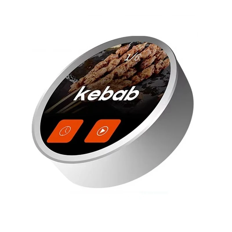 ESP32 S3 LVGL papan pengembangan 1.5 inci 466X466 layar tampilan kenop sentuh OLED melingkar dengan Wifi Bluetooth