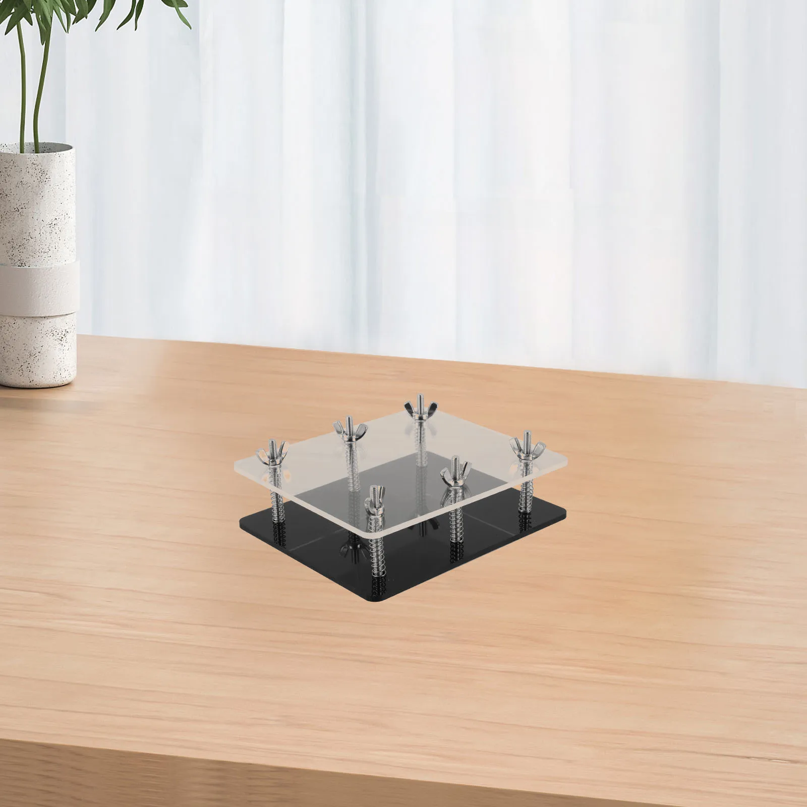 

Card Bending Corrector Stable Press Tool for Quickly Restoring Trading Cards Multi-Functional Card Pressing Tool Accessories