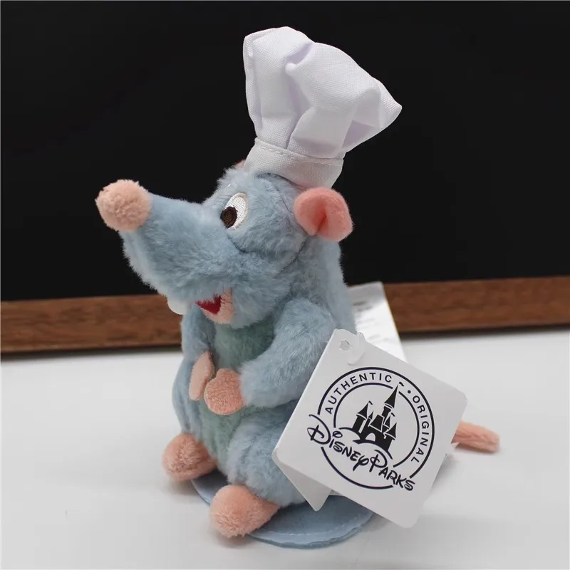 16ซม.Disney Ratatouille Chef Remyแม่เหล็กไหล่Plushของเล่นของขวัญRatatouille Kawaii Plush Stuffของเล่นสําหรับของขวัญวันเกิด