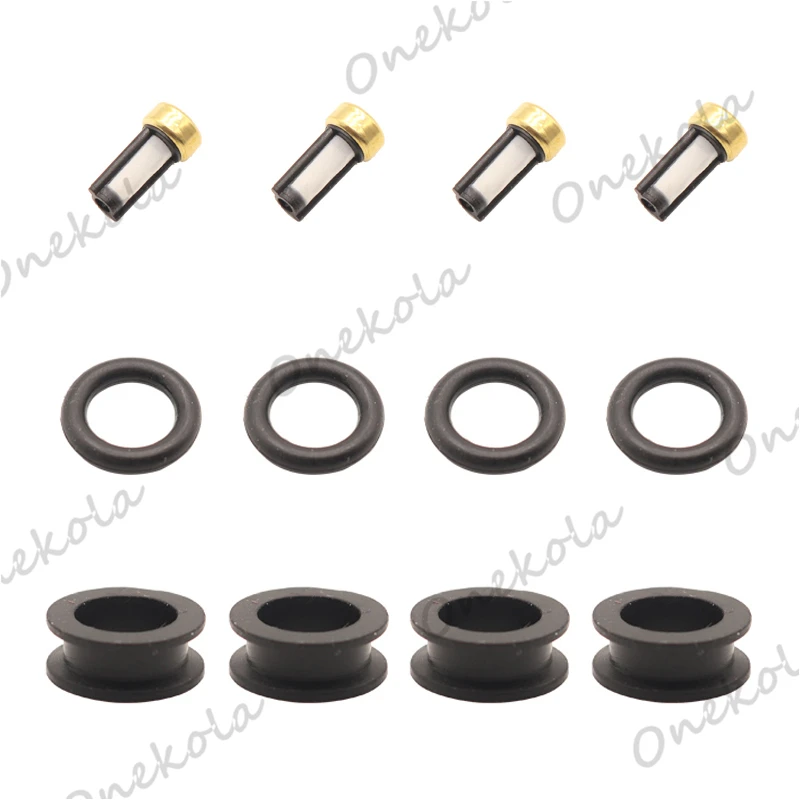 Filters Orings Seals Grommets Fuel injector service kit filter for JS2J-3 for SUZUKI WAGON R 1999 LHD 1.0 PETROL