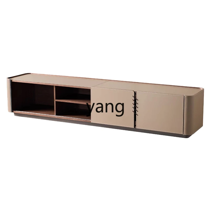 LXL Stone Plate Coffee Table TV Cabinet Combination Simple Large and Small Apartment Type High-End Living Room Floor Cabinet