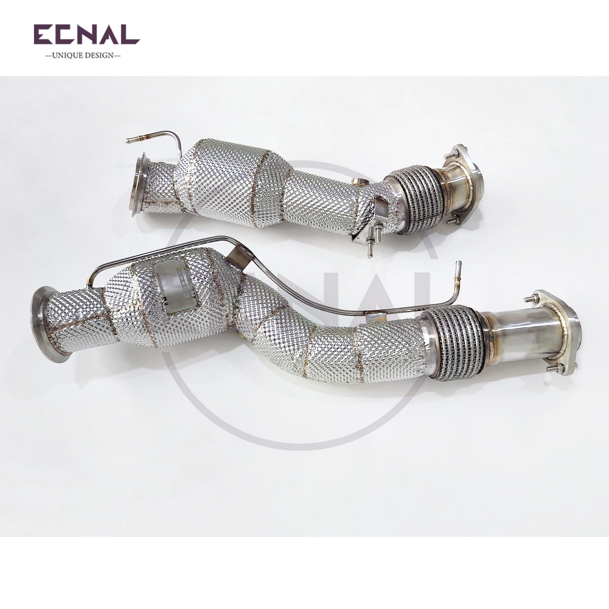 

Ecnal Exhaust Downpipe with OPF for BMW X3M F97 X4M F98 S58 3.0T 304 Stainless Steel Car Sport Exhaust Pipe System