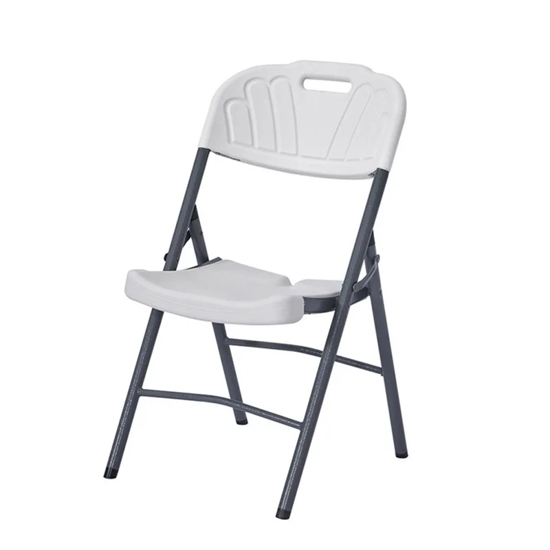 

Outdoor Portable Portable Plastic Folding Chair Office Training Backrest