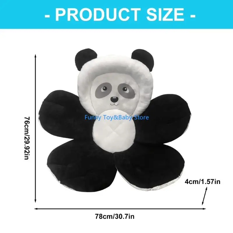 Panda Baby Bath Pad Quick Dry Bath Cushion Comfortable Mat for Infant Newborns 0-6 Months Bathtub Essential C90B