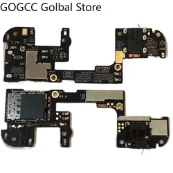 Replace For ASUS ROG Phone 5 5S 6 7 8 9 Pro 6D SIM Card Reader Tray Slot Board Socket Microphone Earphone Audio Jack Flex Cable