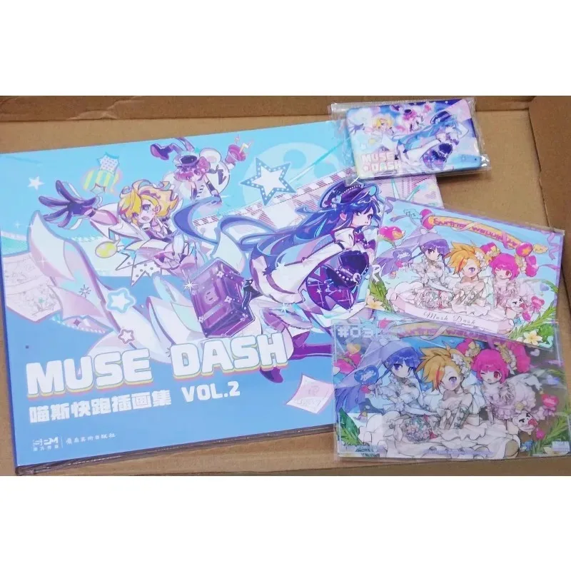 Muse Dash Official Illustrations Collection Artwork Art Book VOL.2 in-Game Illustrations Cute Alien Stage Vivinos Collaboration