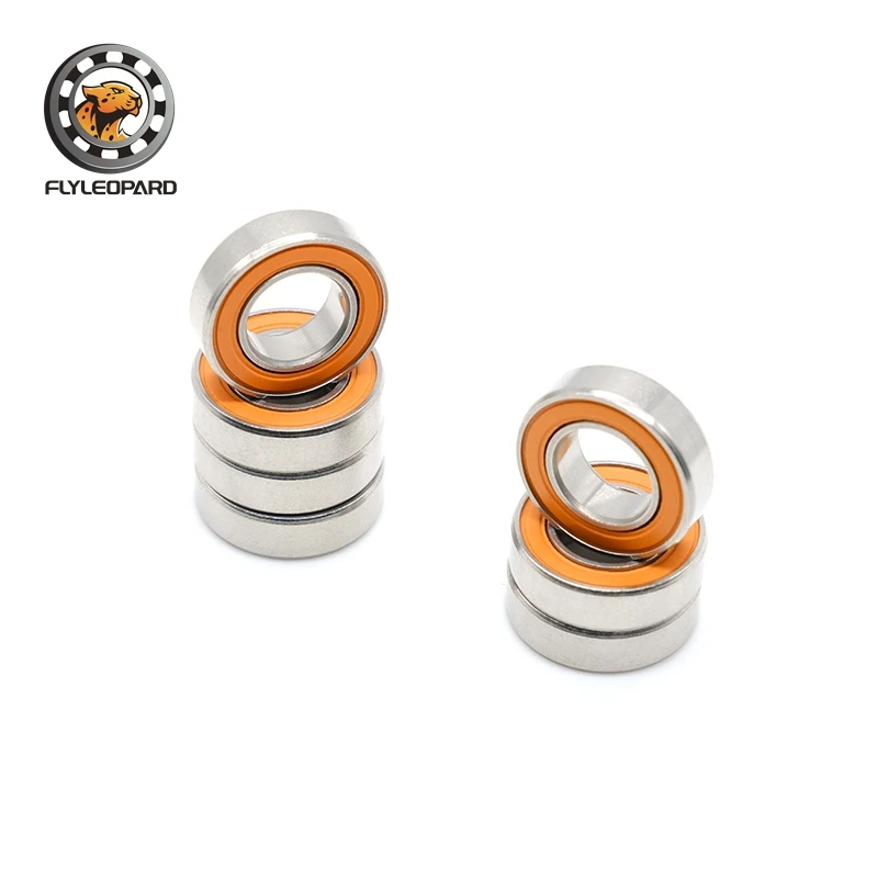2/4Pcs Hybrid Ceramic Fishing Reel Bearing 3x10x4 5x10x4 5x11x4 ABEC-7 Stainless Steel For Baitcasting Spinning Fishing Reel
