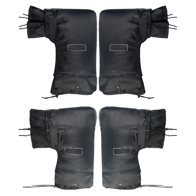 Handlebar Mittens Cold Weather Mountain Bike Handlebar Mittens Windproof & Coldproof Bike Bar Warmer Drop shipping