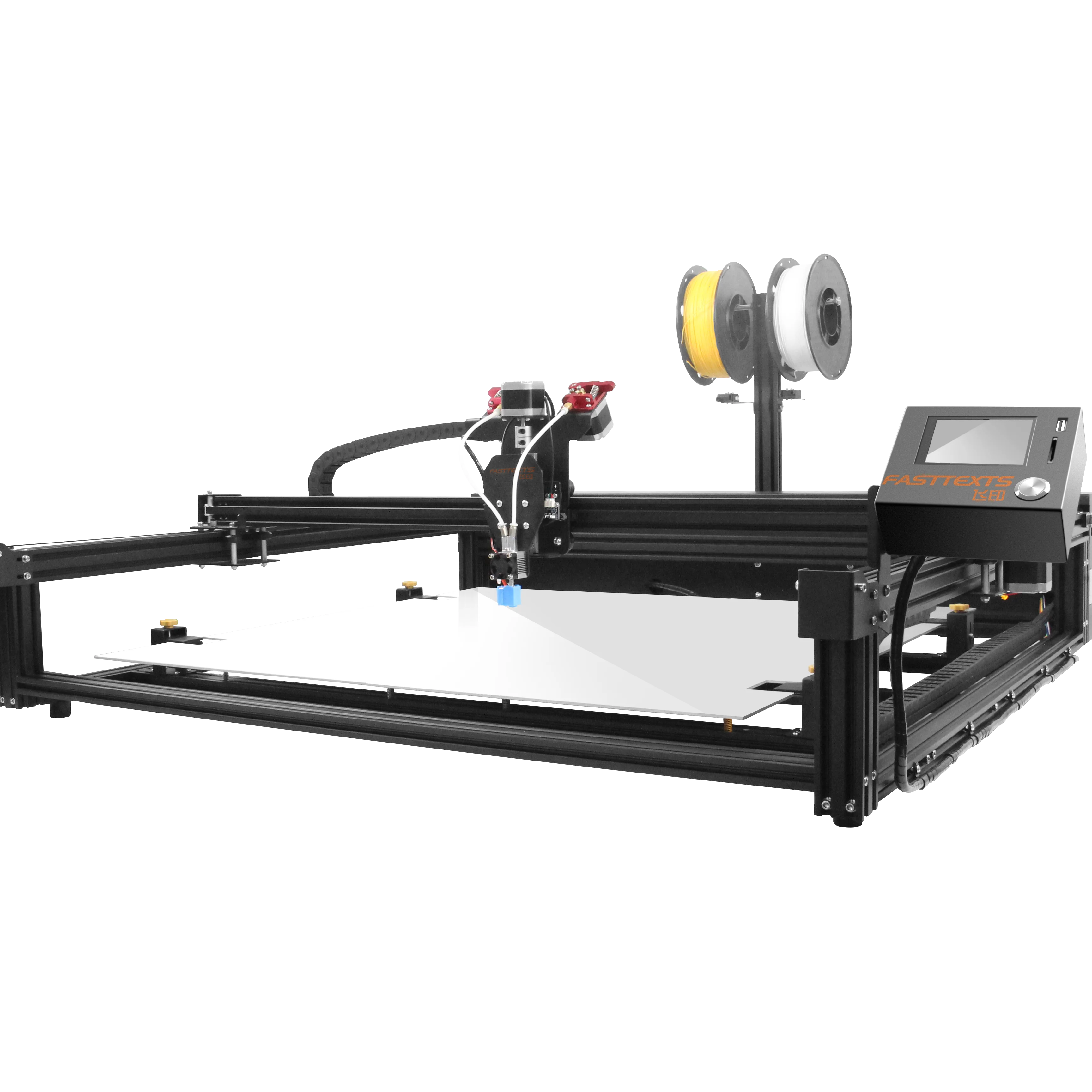 Most Popular Aluminum Pallet Extruder TPU PETG ABS PLA Plastic Filament Signs Letter Models 3d Printer Machine