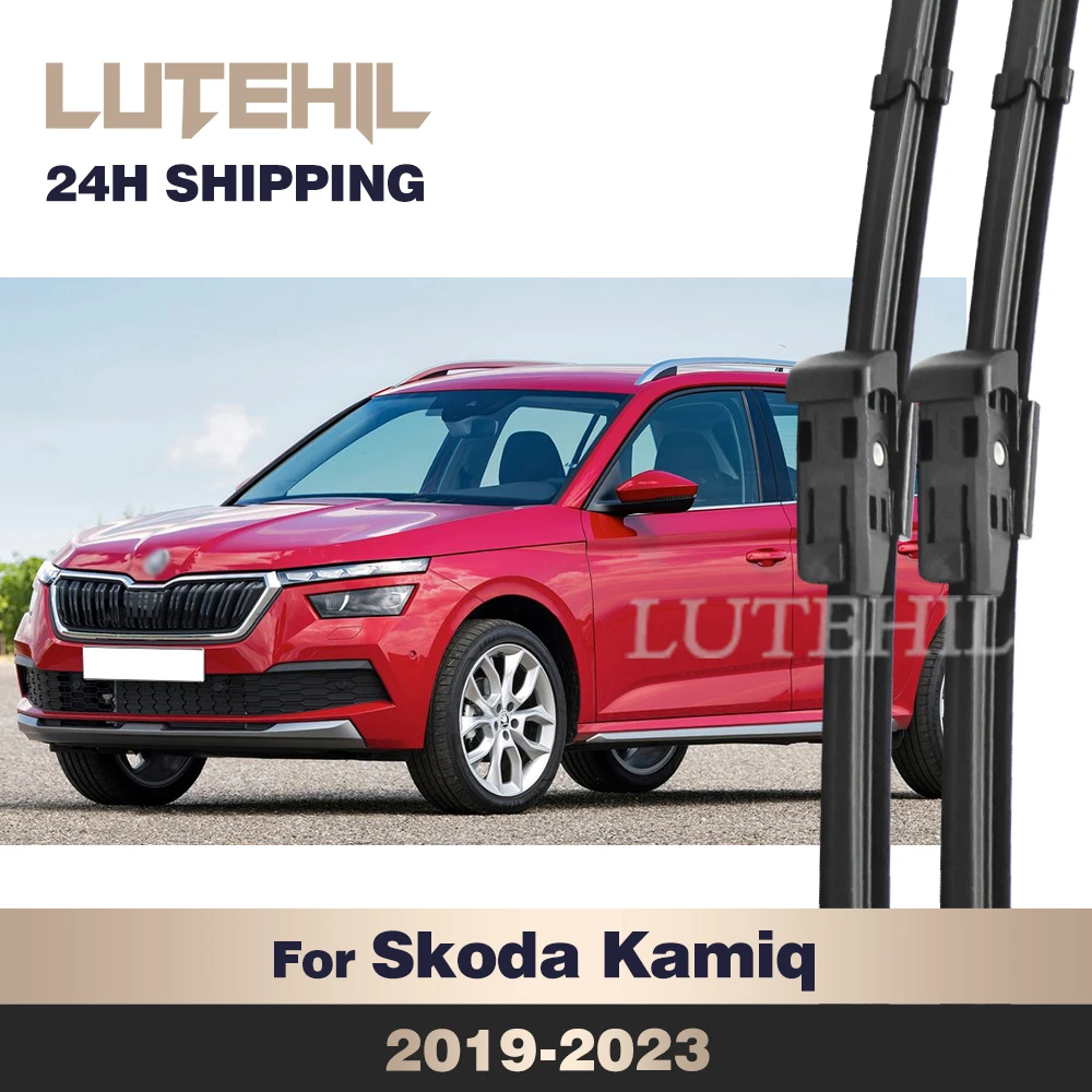 

LUTEHIL Wiper For Skoda Kamiq 2019-2023 2020 2021 2022 Wiper Front Wiper Blades Windshield Windscreen Window Brush 28"+18"