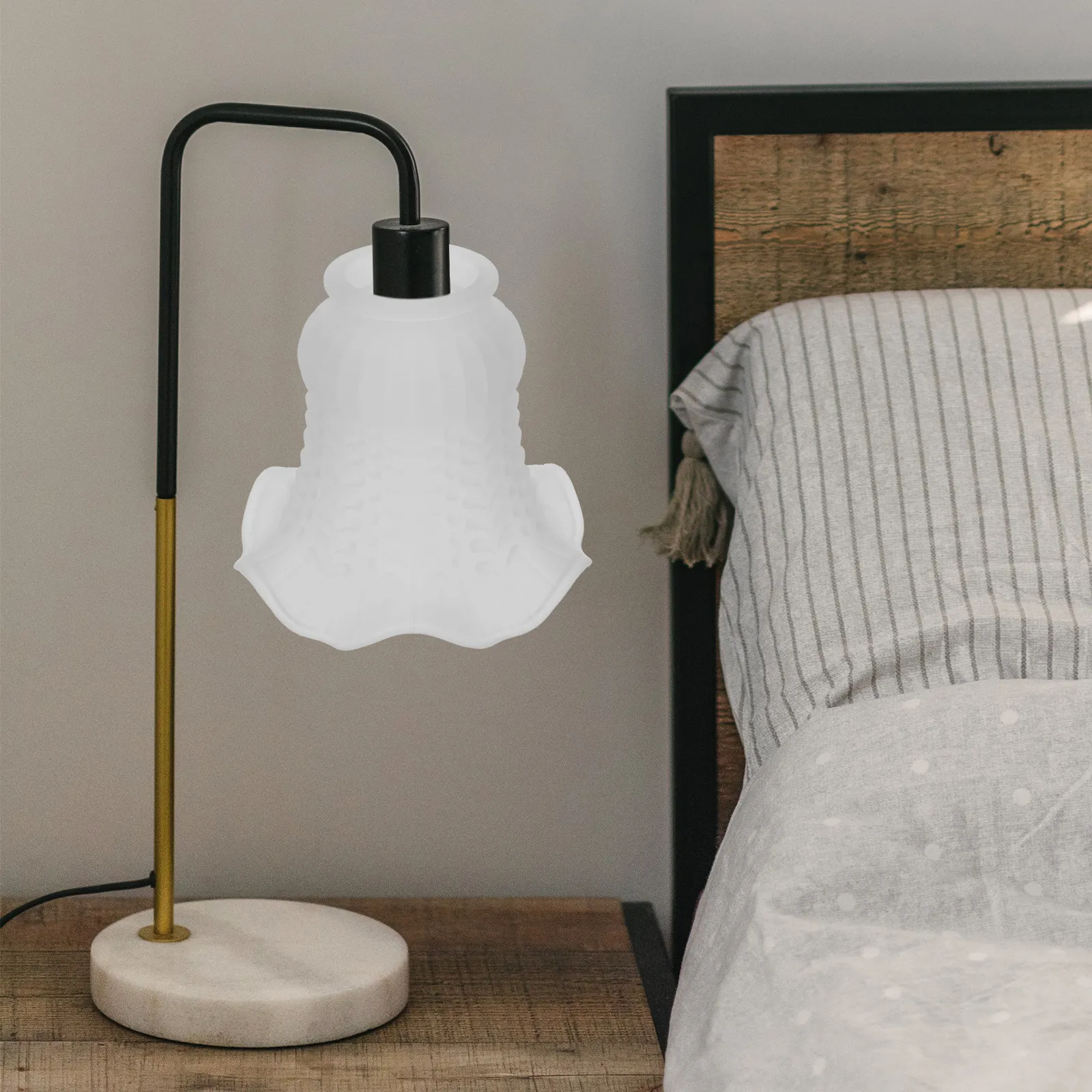 

Стеклянный плафон для светильника: современный минималистичный подвесной светильник, сменный плафон для потолочного светильника, декоративный подвесной чехол для лампы, мягкий рассеиватель света