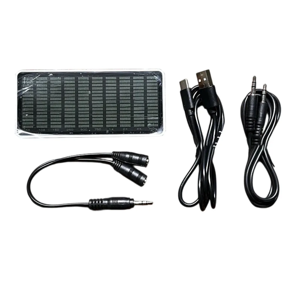 AK1016 مؤشر مستوى الصوت التحكم الصوتي عرض طيف الموسيقى نوع C سطوع قابل للتعديل لصور الصوت