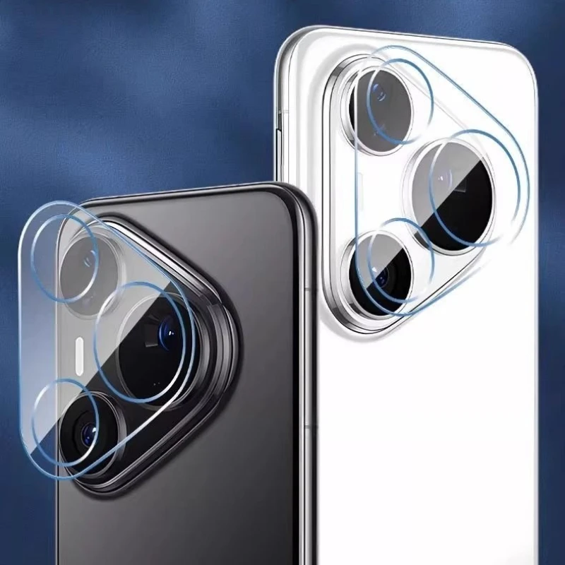 2PCS Rear Tempered Glass Sticker For Huawei Pura 80 70 Pro Plus P60 P80Ultra P70Ultra 3D Camera Lens Protectors