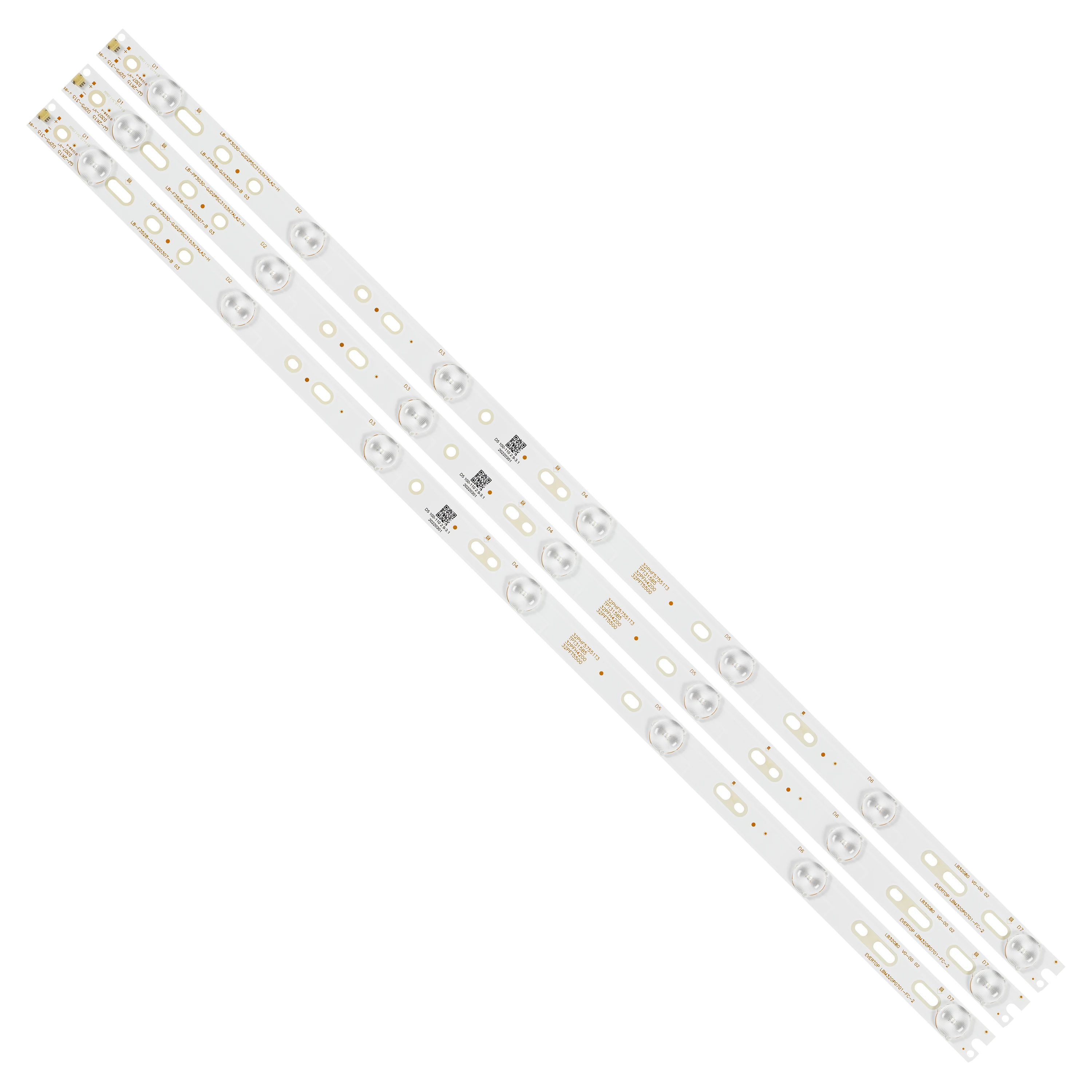LED Strip for 32PHT4100 32PHH4100 32PHT4319 TPV-TPT315B5 LB-PF3030-GJD2P5C3153X7ALA2-H GJ-2K15 D2P5-315 GEMINI-315 D307-V1 V6 V7