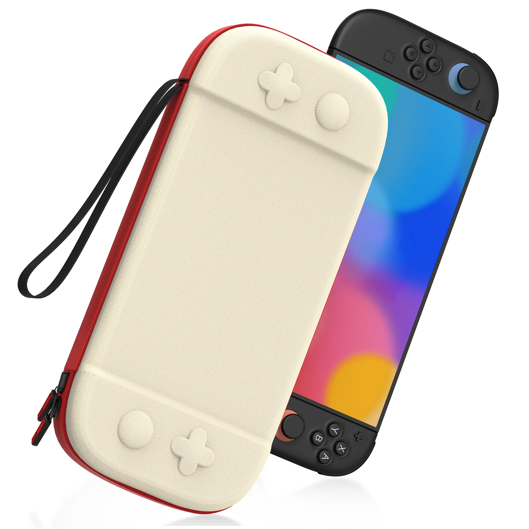 

Large Capacity Gaming Console Storage Bag For Nintendo Switch 2 Durable Nylon Storage Carrying Case Outdoor Travel Bag