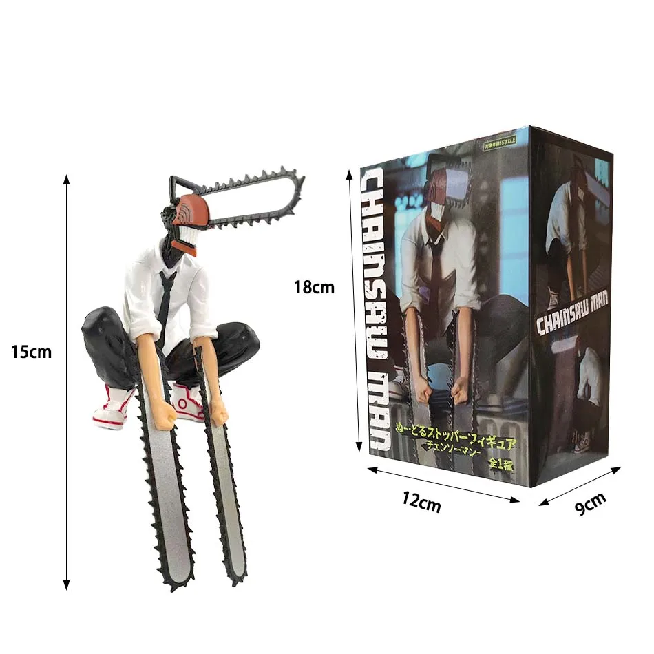 2025 Nieuwe Chainsaw Man Anime Figuur Power/Denji/Lacey Action Figure PVC Chainsaw Man Beeldje Volwassen Collectie Model pop Speelgoed
