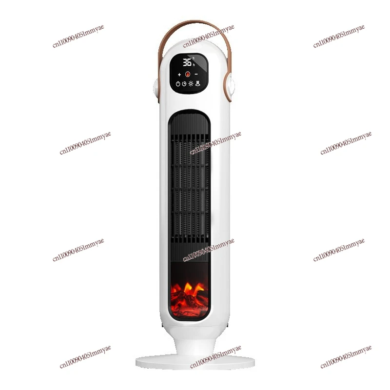 

New Household Tower Heater, Voice Remote Control Bedroom Small Sun, Hot and Cold Vertical Heater