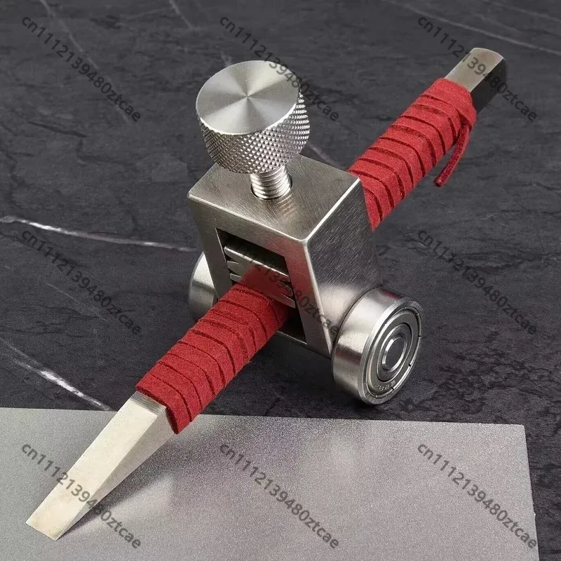 Stainless Steel Fixed Angle Sharpener 1.7CM Clamping Width Adjustable Carving Seal Knife GrindingPolishingArtCraftSharpeningTool