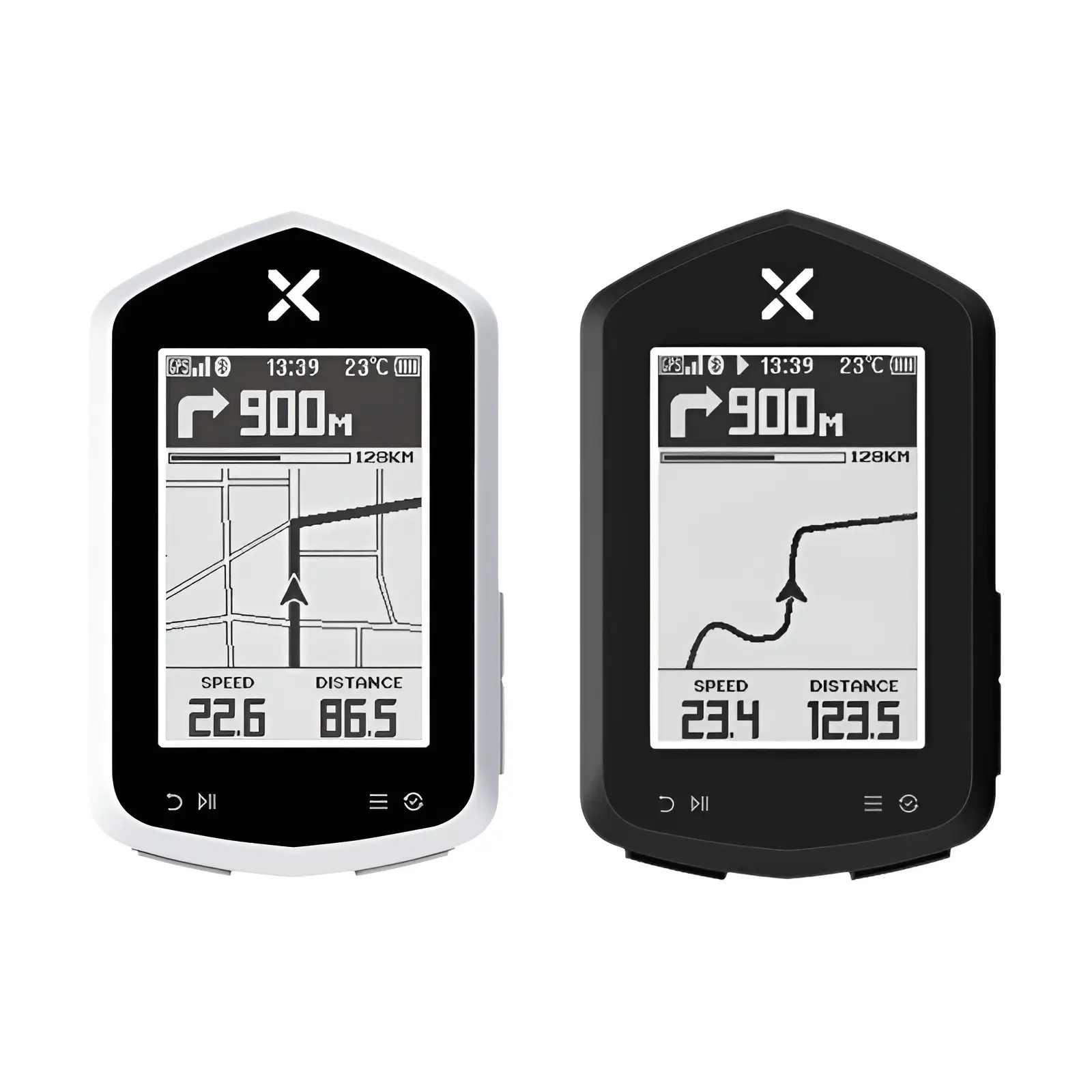XOSS NAV Plus/NAV Bicicleta Computador Sem Fio Ciclismo GPS Velocímetro Mapa Navegação À Prova D 'Água Bluetooth ANT + Velocidade de Cadência