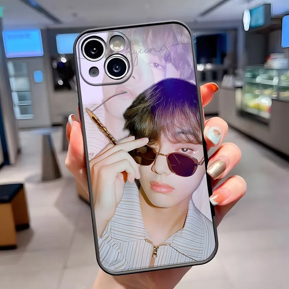 Kim Taehyung Phone Case Matte Translucent For IPhone 15 Pro 14 Pro Max 13 11 12 Mini Xs X Xr 7 8 Plus Se Back Cover