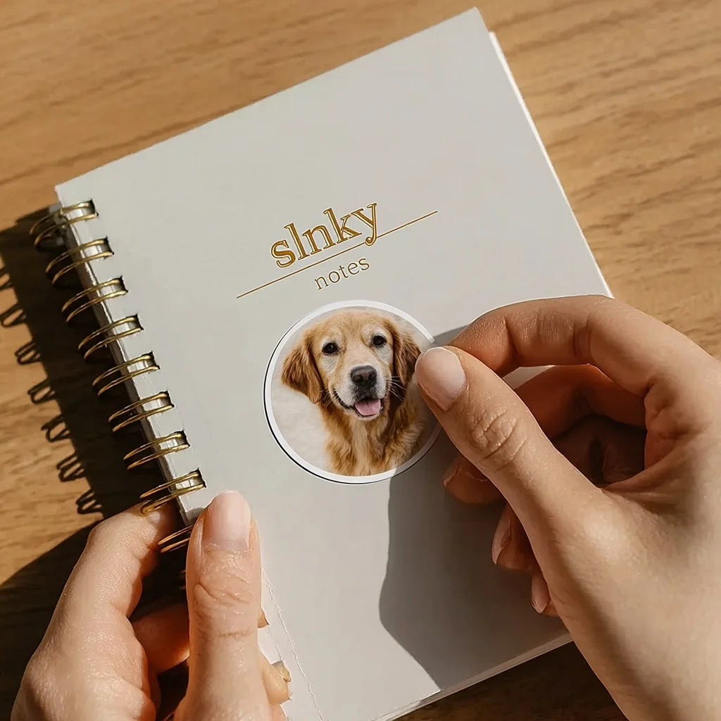 90PCS Custom Pet Photo Stickers for Souvenirs, Gifts, and Label Decoration