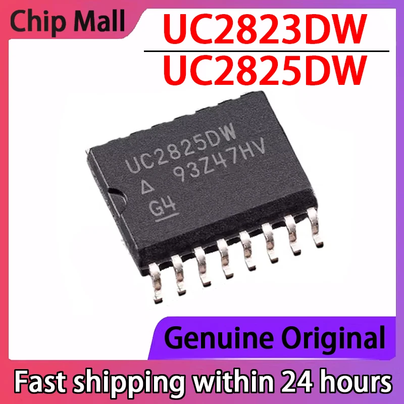 

1PCS UC2825DW UC2823DW UC2823DWTR SOP-16 Original High-speed PWM Controller Chip, Brand New in Stock