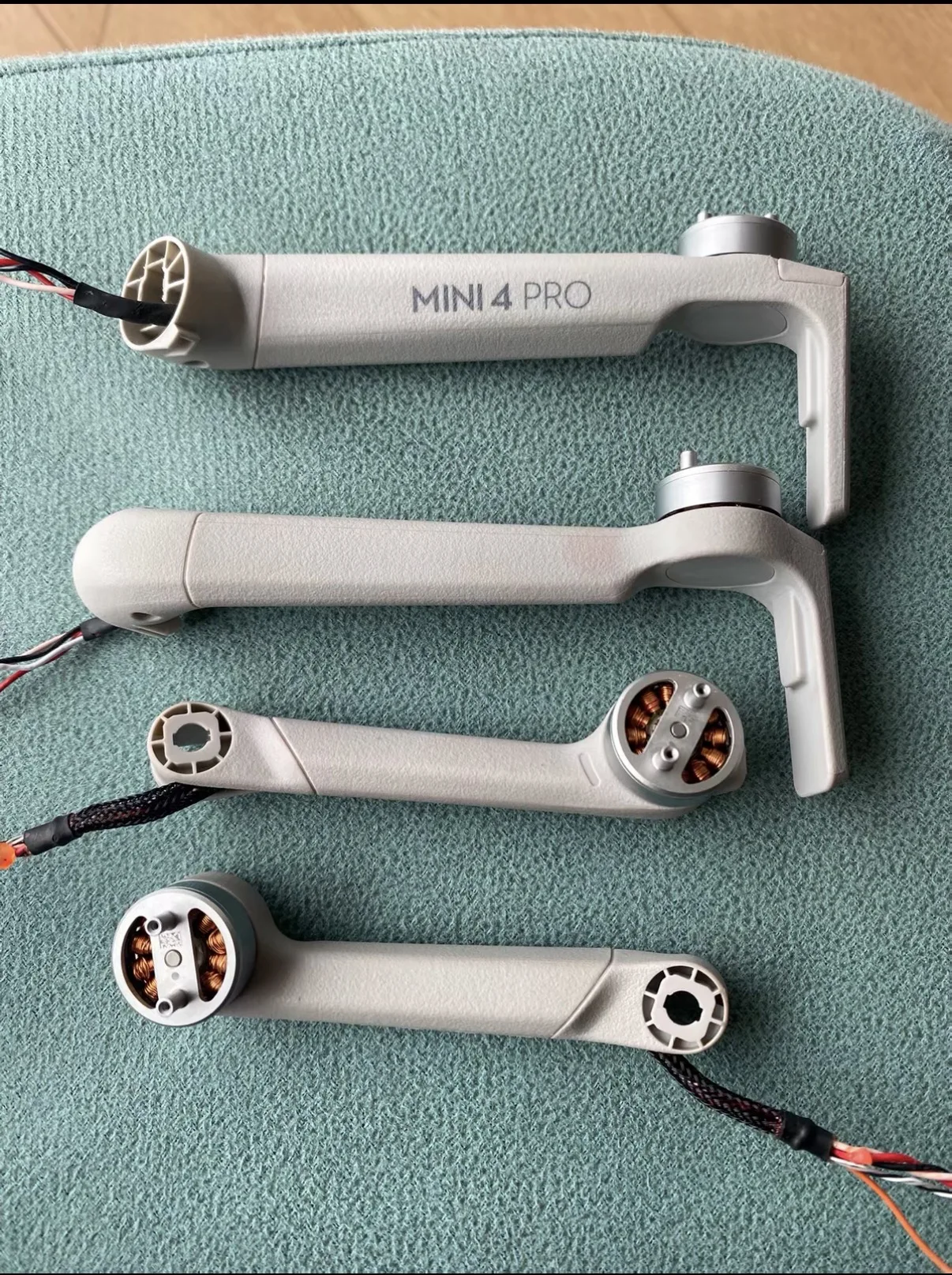 Genuine Motor Arm for DJI Mini 4 Pro, Front/Rear Left/Right, Replacement Drone Repair Parts