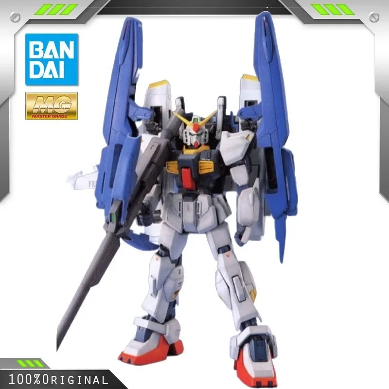 BANDAI Anime MG RX-178+FXA-05D Super Gundam New Mobile Report Gundam Assembly Plastic Model Kit Action Toys Figures Gift