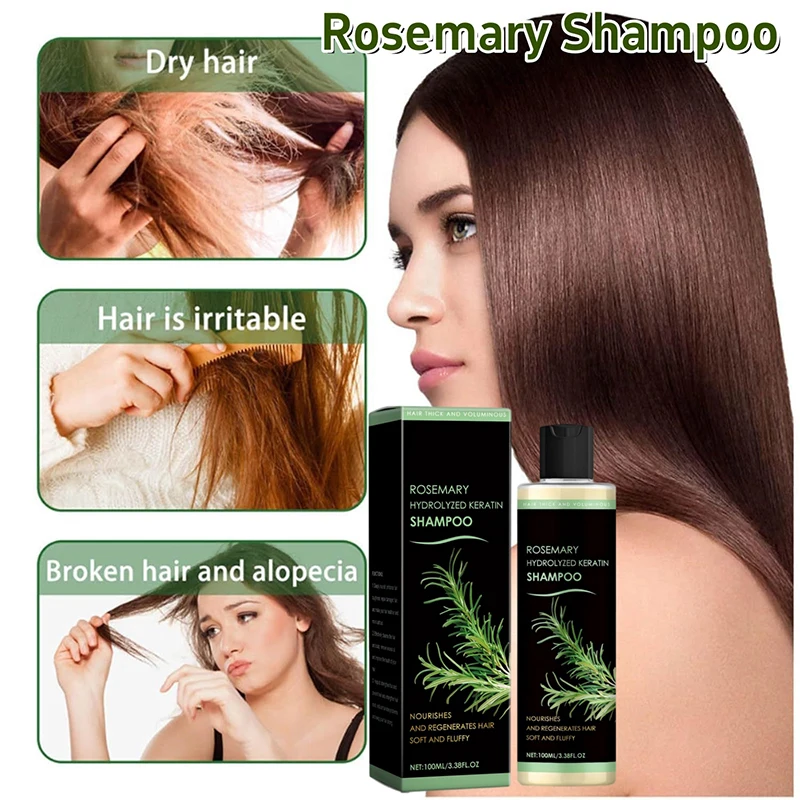 شامبو روزماري، مستخلصات عشبية، تنظيف فروة الرأس اليومي، التحكم في الزيوت، تكثيف، تنعيم ومغذي، شامبو جذور الشعر القوية