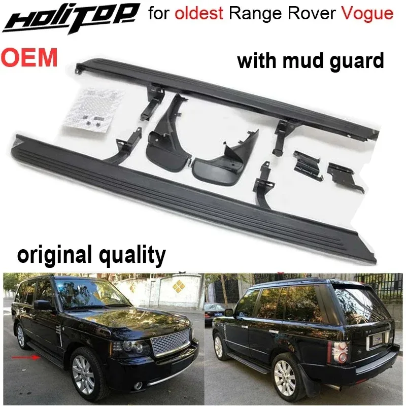 Auto Side Step Foot Bar Running Board for Land Rover Range Rover(Vogue) L322 2005-2012,superior Quality,OEM Style,with Mud Guard