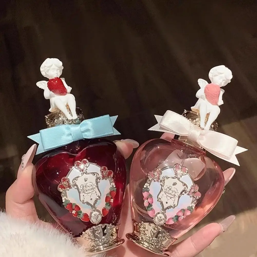 Perfume de Cupido de 50ml, flor sabe fresa, serie Cupido, Perfume Original para hombre y mujer para niñas