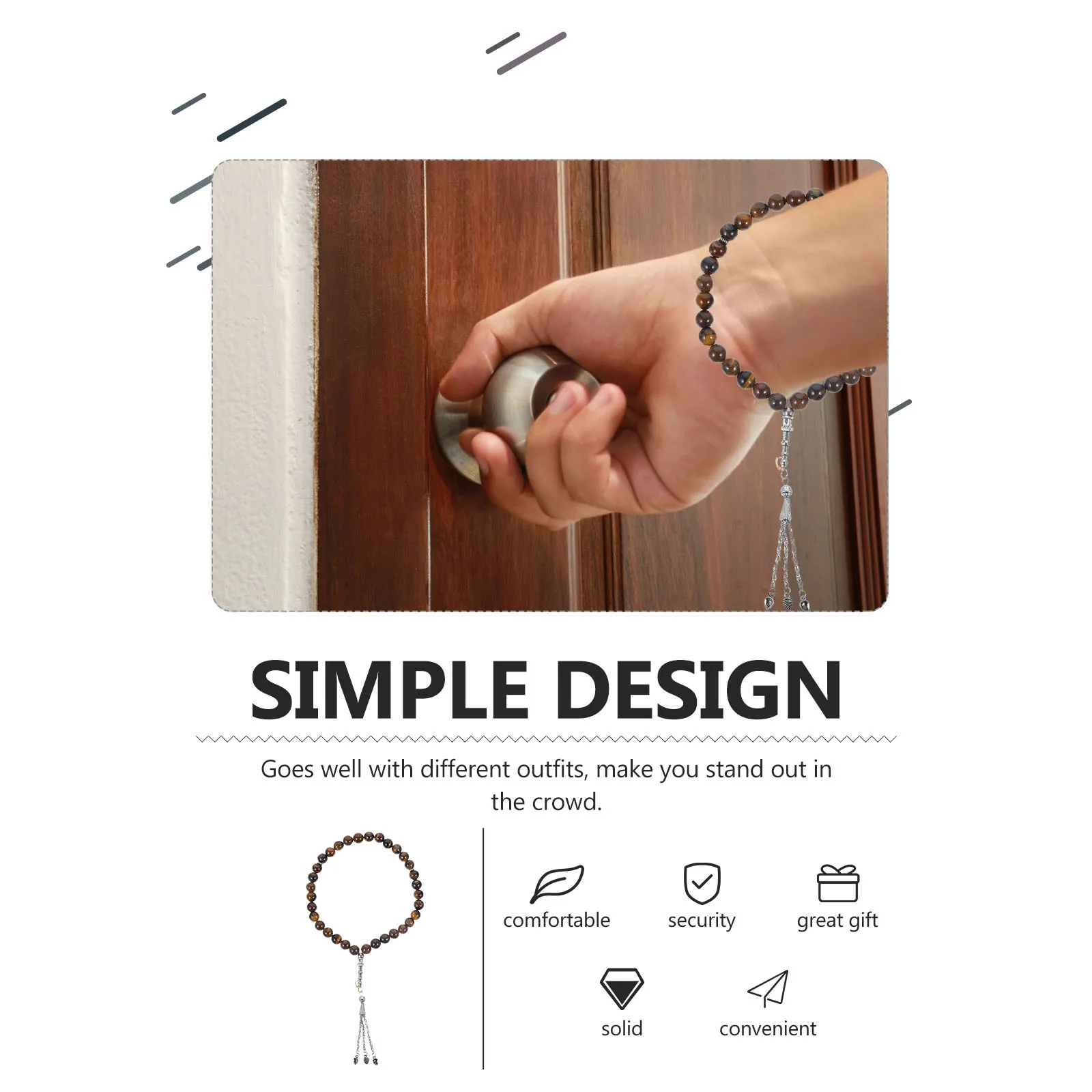 

Dragon Pattern Agate Beaded Rosary Bracelet For Men Women Prayer Wrist Jewelry Beaded Bracelets Handmade Spiritual Chain