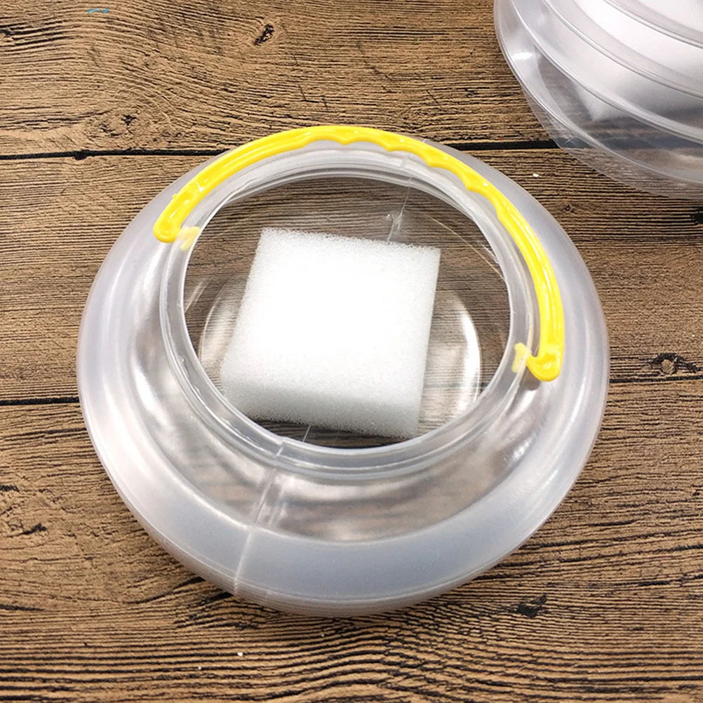 

5 set Transparent Telescopic Wash Pen Bucket For Painting Brush Cleaning Portable Watercolor Brush Washing Basin Art Tool