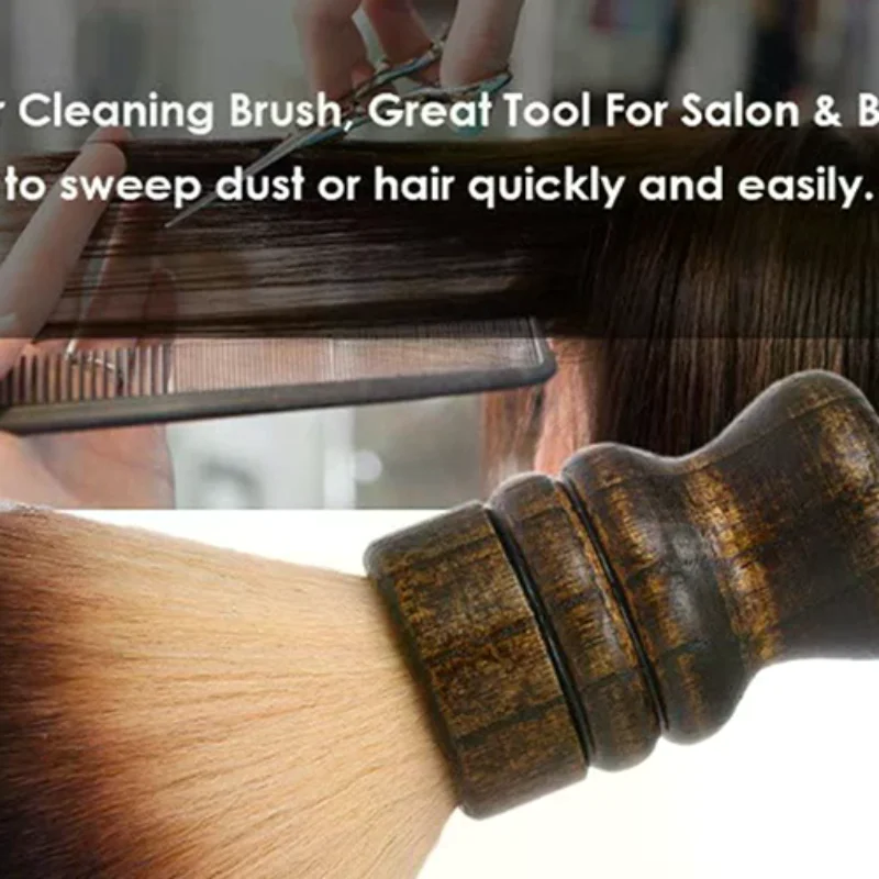 

Barber Soft Brush Salon Speciality Cleaning Haircut Tool Barber Home Hairbrush Makeup Sweeping Hair Brush Barbershop Tools