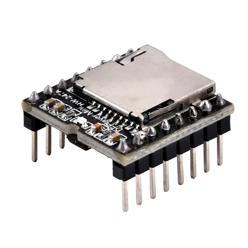 Mini-YX5200 MP3 Player Module Supporting TF Card U Disk Mini MP3 Player Audio Voice Module Board For Arduino DF Play
