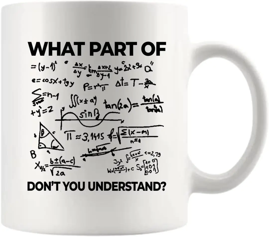 What part of an engineer's gift you don't understand Funny irony Novelty Drinkware Ceramic mug White coffee mug 320ML