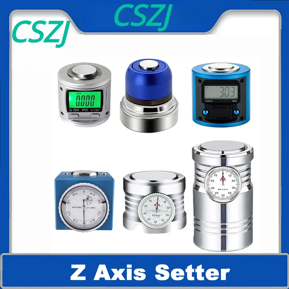 

Z Axis Setter Axis Setter with Meter Photoelectric Tool Zero Setter Zero Setting Gauge Digital Magnetic