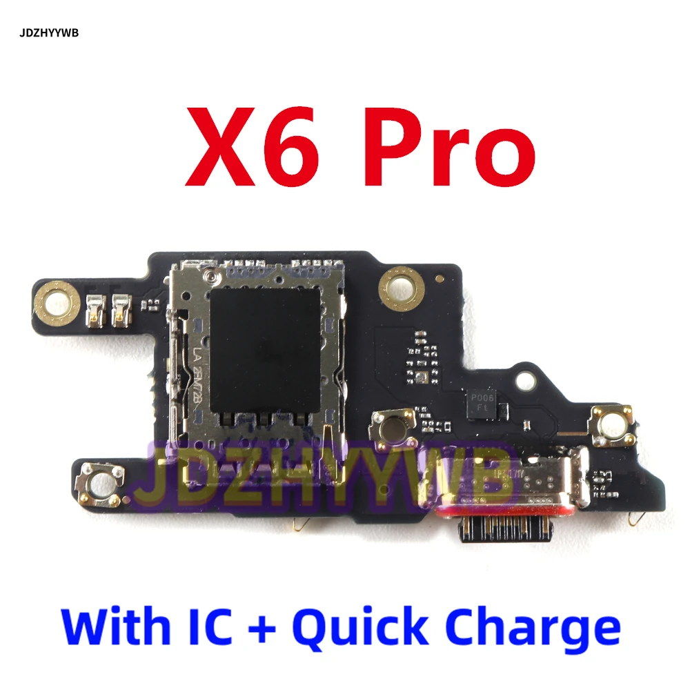 USB Charging Port Dock Plug Connector Charger Board For Xiaomi Poco X6 Pro 5G X6Pro