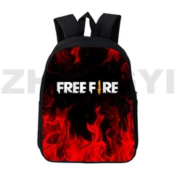 3D Free Fire Garena Backpack Women Teenagers Anime Free Fire School Bag 12/16 Inch Bookbag Children Men Laptop Travel Mochila