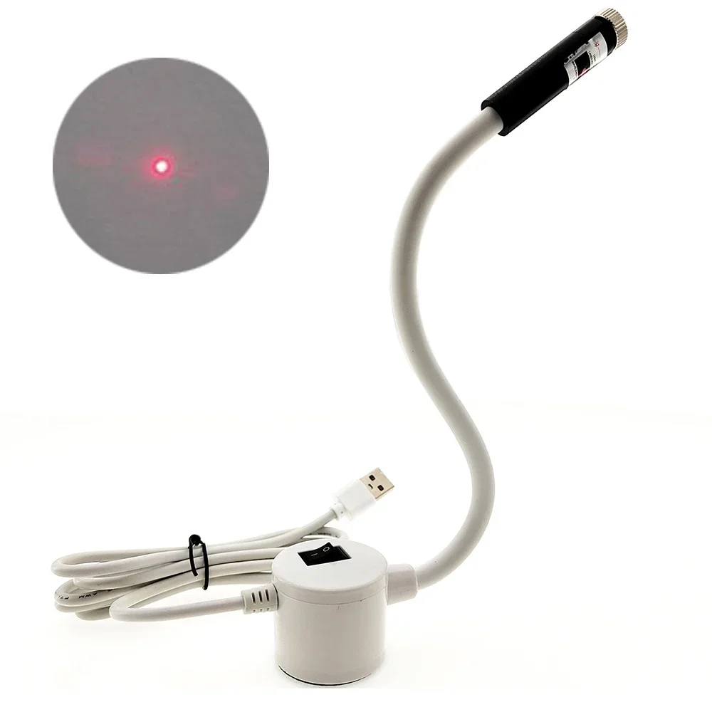 Posizionamento della macchina guida per cucire laser Connessione USB per capelli incrociati Ling Generation con base magnetica