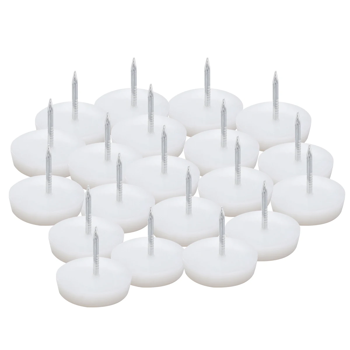 

50pcs Furniture Furniture Sofa Button Nails Iron Plastic Sofa Height Increaser Tacks Pliers Hammer Installation