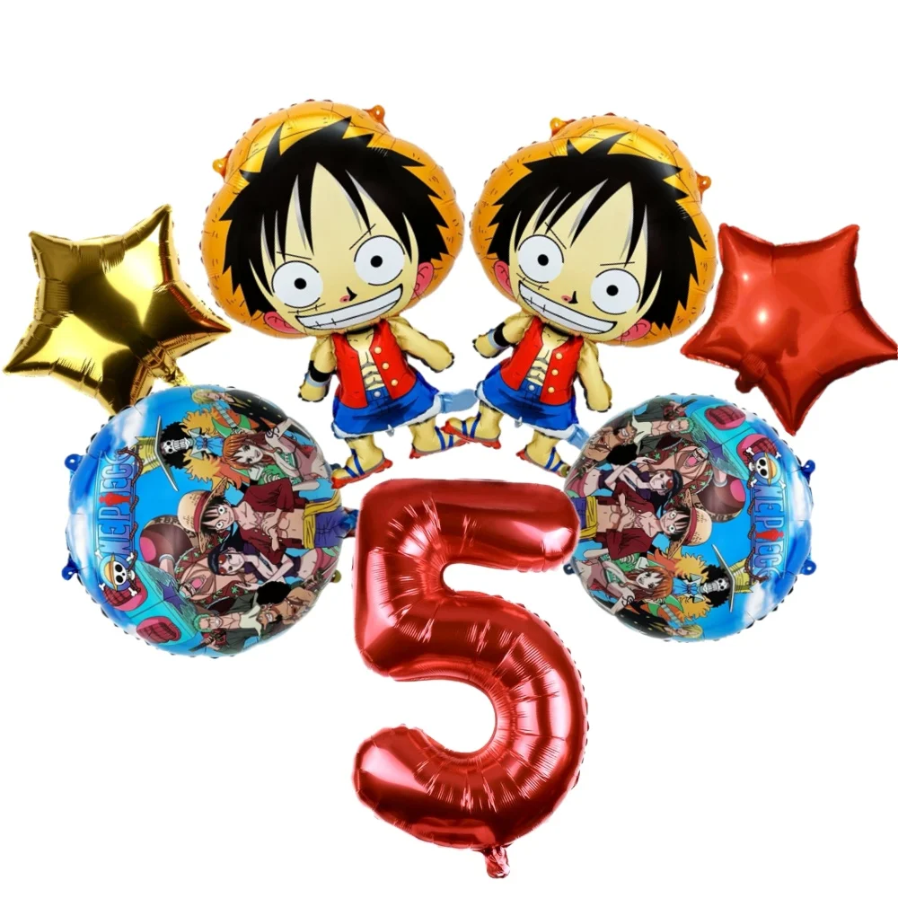 ワンピース ルフィ ゾロ 32インチ ナンバー18インチ スターフォイルバルーン パーティー用品 ギフト パーティーDIY イベント小道具 パーティー用品デコレーション