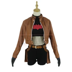 Superhero Rode Kap Jason Todd Robin Vrouwelijke Sex Reversion Cospaly Uniform Outfit Kostuum Halloween Kerst Custom Made Elke Grootte